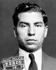 American gangster mobster Charles Lucky Luciano 8x10 Picture Celebrity Print picture