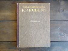 Antique 1922 PETER PAUL RUBENS Collection of Rudolf Oldenbourg GERMAN Art BOOK picture