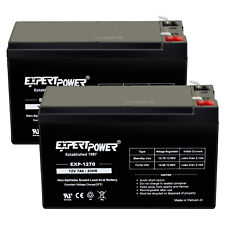 ExpertPower 2 Pack-12V 7AH UPS Battery Replaces Vision CP1270 CP 1270 MK ES7-12 picture