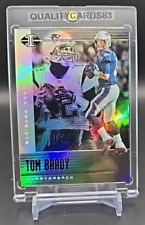 TOM BRADY RAINBOW HOLO FOIL ILLUSIONS CARD WITH CASE NFL NEW ENGLAND PATRIOTS picture