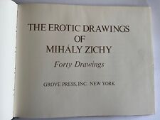THE EROTIC DRAWINGS of MIHALY ZICHY ~ Grove Press, 1st, 1969, hardcover picture