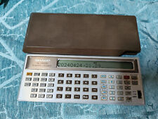 Vintage SHARP EL-5100S calculator with hardcover in good condition picture