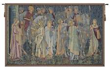 William Morris - Departure of the Knights - Large Italian Tapestry Wall Hanging picture