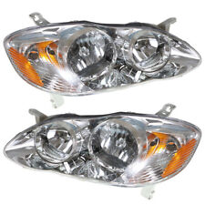 LABLT Headlights HeadLamps For 2003-2008 Toyota Corolla Left Side&Right Side picture