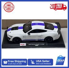 NWB Maisto Special Edition -  2020 Ford Mustang Shelby GT500 Diecast Car White picture