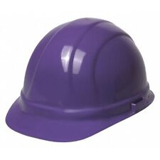 Erb Safety 19128 Front Brim Hard Hat, Type 1, Class E, Pinlock (6-Point), Purple picture