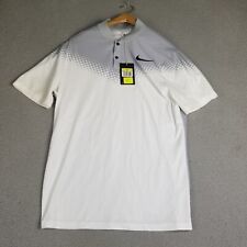 Nike Tiger Woods TW Zonal Cooling Mobility 2 Golf Shirt 833167-100 Small Sample picture