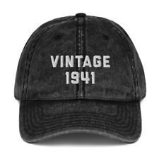 VINTAGE 1941 Embroidered Hat Cap Retro-Styled Dad Father Birthday Gift Christmas picture