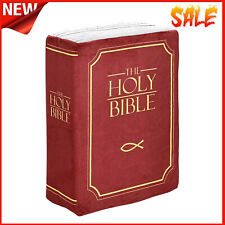 THE HOLY BIBLE Pillow Gift,Cozy Faith Bible Pillow,Book Shape Bible Verse Pillow picture