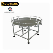 Globaltek Stainless Steel 60” Dia.  Accumulating Rotary Turn Table  picture