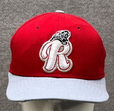 VINTAGE Reading Phillies Hat New Era Snapback Cap OSFA Red Wool R-Phils USA Made picture