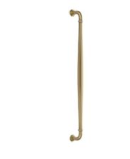 Emtek Blythe 12in Handle Appliance Pull From Transitional Heritage Satin Brass picture