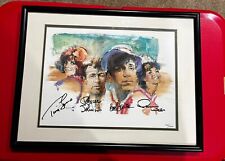 GILLIGAN'S ISLAND FRAMED PRINT AUTOGRAPHED BY 4 CAST MEMBERS munsters bewitched picture