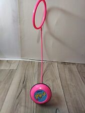 Vintage 1988 Tiger Toys Pink Skip It Jump Rope Toy Skipping  picture