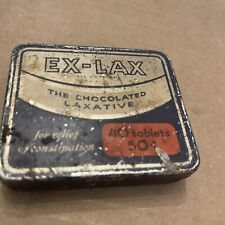 Antique Ex Lax Tin picture