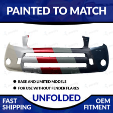 NEW Painted 2006-2008 Toyota RAV4 Unfolded Front Bumper W/O Bumper Ext Holes picture