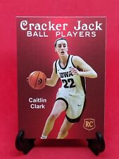Caitlin Clark Rookie Card Cracker Jack Iowa Hawkeyes Indiana Fever WNBA #1 Pick picture