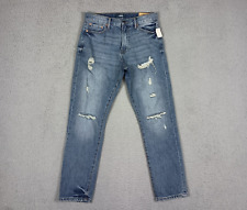 Aeropostale Dad Jeans Men's Size 31x30 Blue Denim Distressed Original Casual NEW picture
