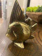 Vintage Brass Angel Fish picture