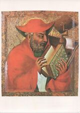 Art Postcard Master Theodoricus St Jerome Eastern Orthodox Icon unposted Vintage picture