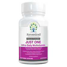 Just One Methylated Multivitamin for Women and Men, Methyl Folate MTHFR Support picture