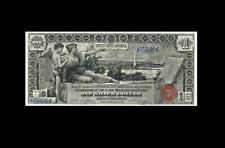 Reproduction Rare USA America banknote $1 dollar 1896 Silver Certificate UNC picture