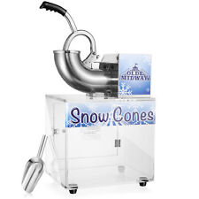 Commercial Snow Cone Machine, Countertop Ice Shaver Slush Maker picture