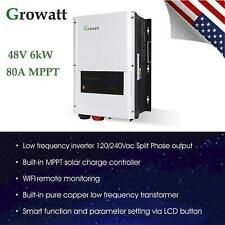 High-efficiency 6kW Solar Inverter with 80A MPPT Charge for 120/240V Split picture