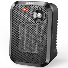 Andily 500W Space Electric Small Heater For Home&office Indoor Use On Desk, Port picture