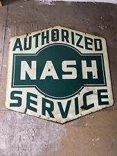 ORIGINAL VINTAGE NASH Dealership Sign picture
