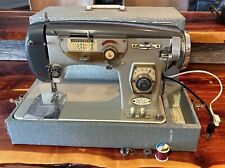 Vintage Remington Zig Zag Sewing Machine~Super De Luxe Automatic~Model #142~Case picture