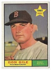 DON GILE 1961 Topps RC #236 Boston Red Sox SALE GOES TO GOOD CAUSE 🔥⚾🔥(2) picture