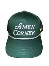2024 Masters Golf Hat Amen Corner Rope Style Green Augusta National New w/tags picture