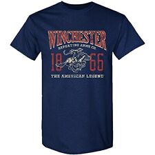 Winchester Official Vintage 1866 Rider Graphic T-Shirts for Men picture