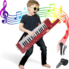 Portable Piano Keyboard 37 Keys, Electronic Karaoke Keytar Toys picture