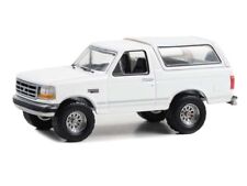 1993 Ford Bronco XLT - Oxford White Diecast 1:64 Scale Model - Greenlight 30452 picture