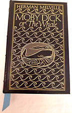 Moby Dick Or The Whale Herman Melville 1977 Collectors Ed Easton Press Leather picture