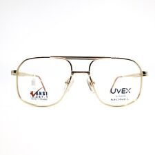 Uvex by Honeywell PC250A gld Safety Eyeglasses Frames gold Aviator 54-16-135 picture