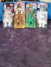 Set Of 4 Teeny Beanie Babies - Glory, Britannia, Erin And Maple All BNIP picture