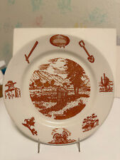 Wallace China Dinner Plate, 49er,  9 1/2