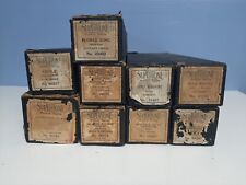 Vintage Player Piano Rolls Lot Of 9 Supertone 88 Note picture