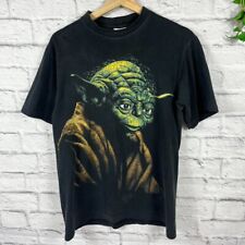 Vintage 90s Star Wars x Yoda Big face graphic t-shirt / tee picture