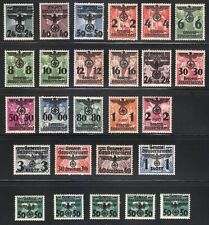 Poland OCCUPATION stamps Post Osten 1940 MNH Mi 17-39 Sc N30-N55 WW2 set ** picture