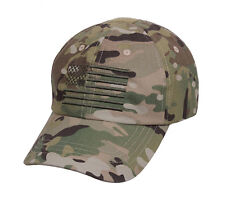 Multicam tactical operator cap with US Flag camo army baseball hat ball cap   picture