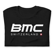 BMC Switzerland Bike Logo Unisex T-Shirt New S-5XL picture