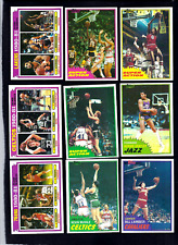 NMT 1981-82 Topps Basketball complete set of 198 cards. picture