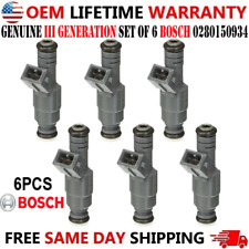 3rd Gen. Upgrade BOSCH x6 Fuel Injectors for 91-95 Buick Pontiac Oldsmobile 3.8L picture