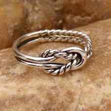 Band Ring Vintage 925 Sterling Silver Band& Statement Handmade Ring All Size picture