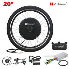 Voilamart 20'' 48V Electric Bicycle Front Wheel Ebike Motor Conversion Kit 1000W picture