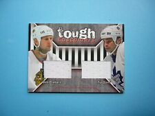 2001/02 IN THE GAME ITG BAP DUAL JERSEY HOCKEY CARD #TC-02 BOB PROBERT TIE DOMI picture